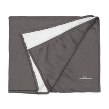 Carica l'immagine nel visualizzatore di Gallery, Hike New Hampshire Premium sherpa blanket