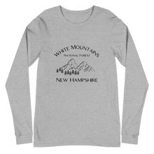 Carica l'immagine nel visualizzatore di Gallery, White Mountains Unisex Long Sleeve Tee