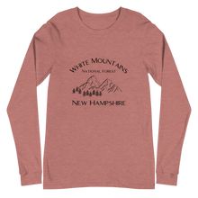 Carica l'immagine nel visualizzatore di Gallery, White Mountains Unisex Long Sleeve Tee