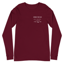 Załaduj obraz do przeglądarki galerii, Hike NH 48 Dual Print Long Sleeve Unisex Tee