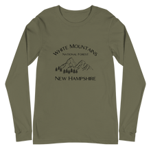 Carica l'immagine nel visualizzatore di Gallery, White Mountains Unisex Long Sleeve Tee