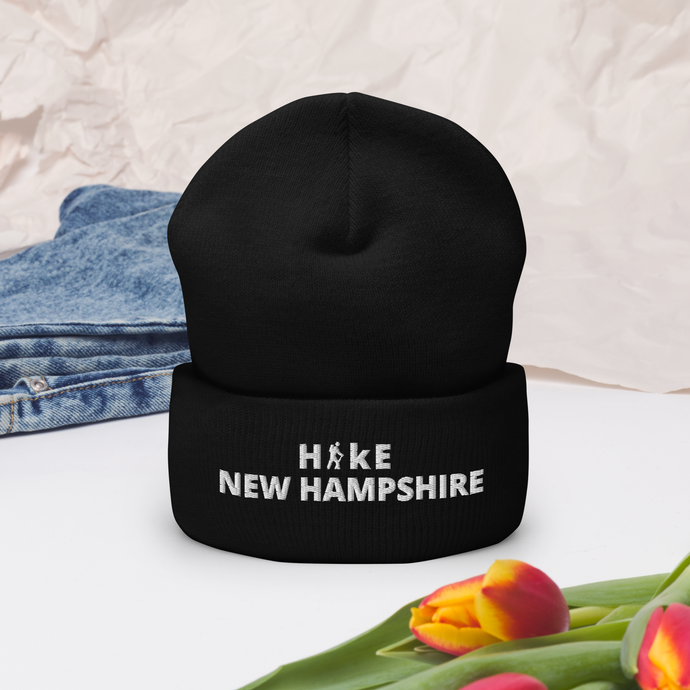 Hike New Hampshire Cuffed Beanie