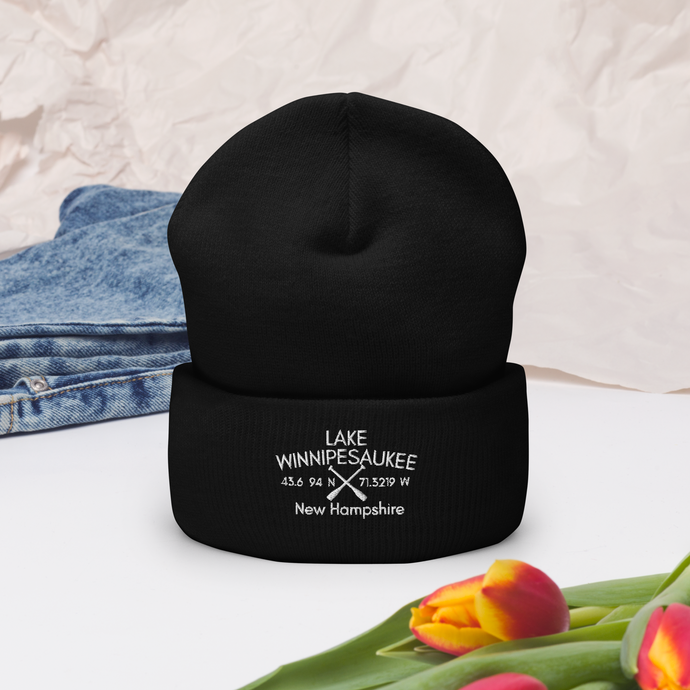 Lake Winnipesaukee Cuffed Beanie