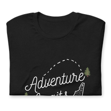 Load image into Gallery viewer, Adventure Awaits on the 48&#39;s unisex t-shirt
