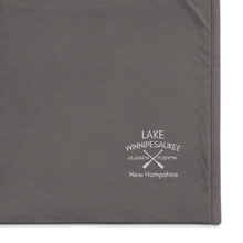 Load image into Gallery viewer, Lake Winnipesaukee Premium sherpa blanket
