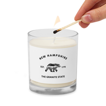 Load image into Gallery viewer, New Hampshire Bear Unscented Soy Candle
