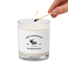 Load image into Gallery viewer, New Hampshire Moose Unscented Soy Candle
