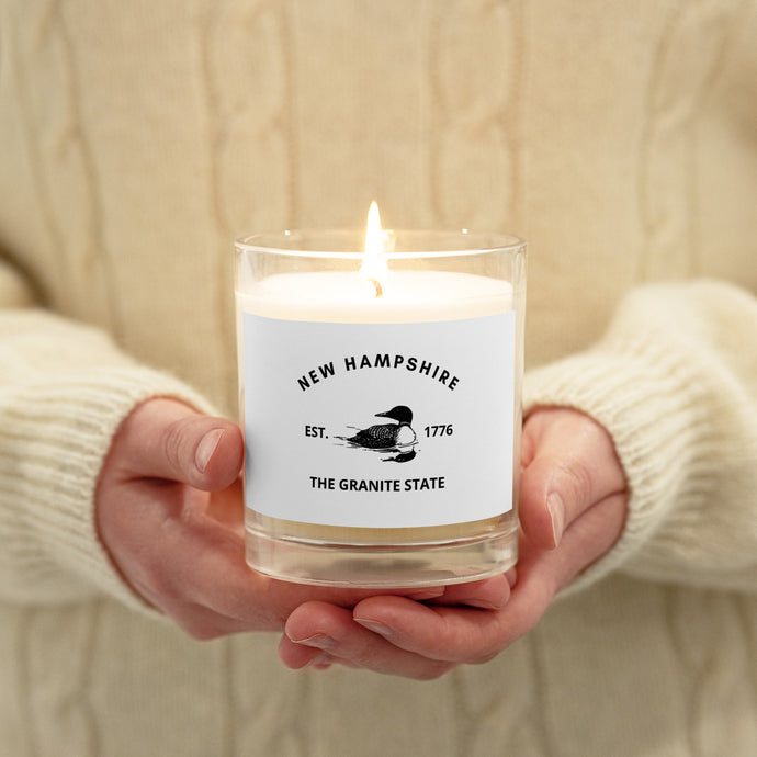 New Hampshire Loon Unscented Soy Candle