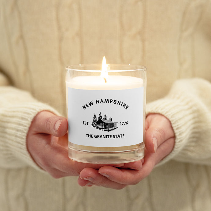 New Hampshire Cabin Unscented Soy Candle