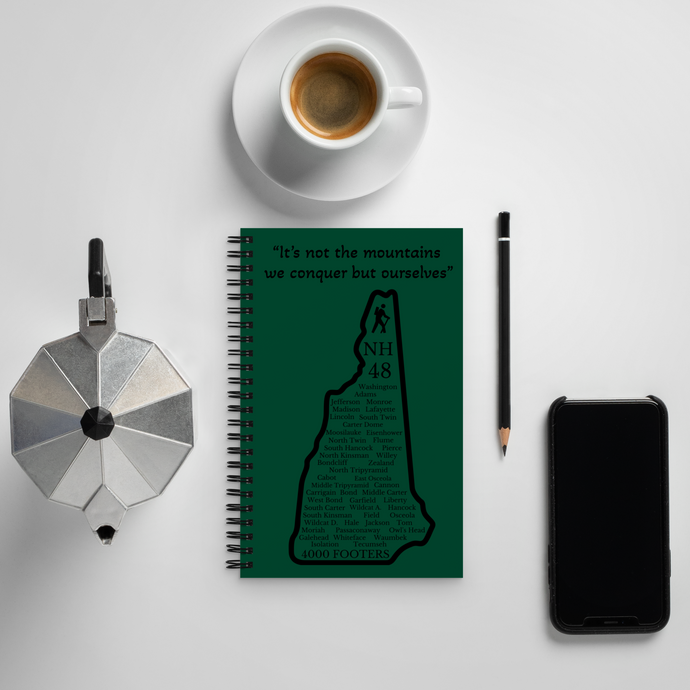 Hike NH 48 Bullet Journal Notebook