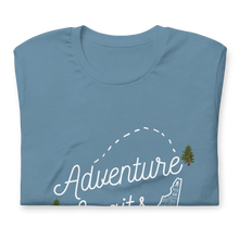 Load image into Gallery viewer, Adventure Awaits on the 48&#39;s unisex t-shirt
