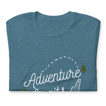 Load image into Gallery viewer, Adventure Awaits on the 48&#39;s unisex t-shirt
