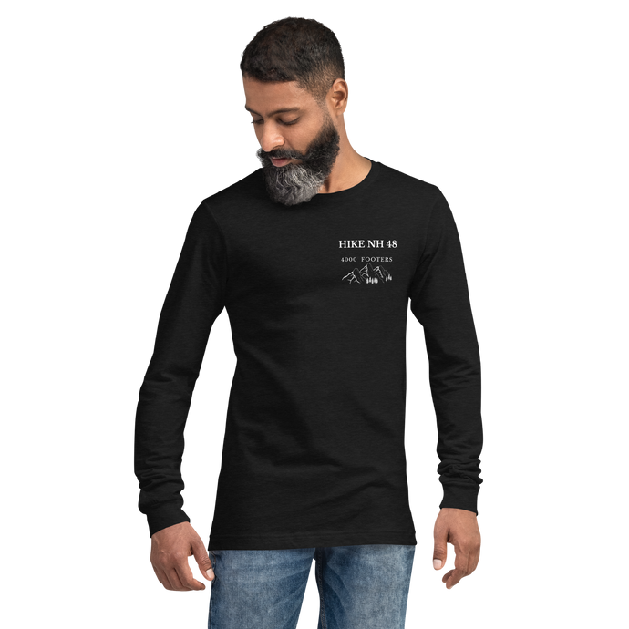 Hike NH 48 Dual Print Long Sleeve Unisex Tee