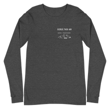 Load image into Gallery viewer, Hike NH 48 Dual Print Long Sleeve Unisex Tee
