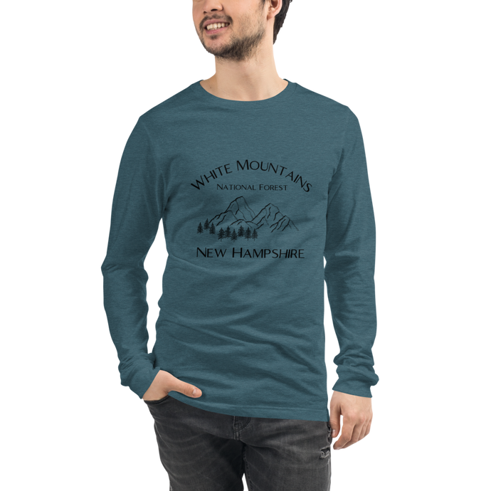 White Mountains Unisex Long Sleeve Tee