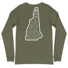 Load image into Gallery viewer, Hike NH 48 Dual Print Long Sleeve Unisex Tee
