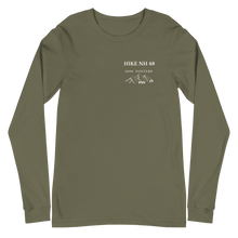 Load image into Gallery viewer, Hike NH 48 Dual Print Long Sleeve Unisex Tee
