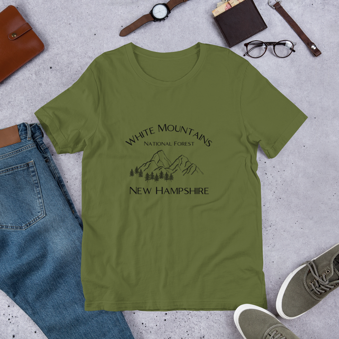 White Mountains Unisex T-Shirt