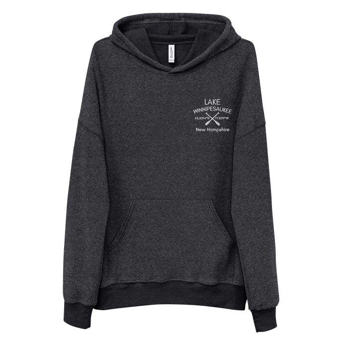 Lake Winnipesaukee Sueded Fleece Hoodie